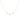 Three Birthstone Charm Necklace | 10k Solid Gold