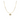 Evil Eye Charm Necklace | 10k Yellow Gold