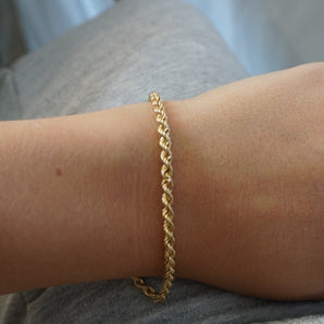 Gold Rope Anklet