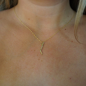 Hockey Stick Pendant