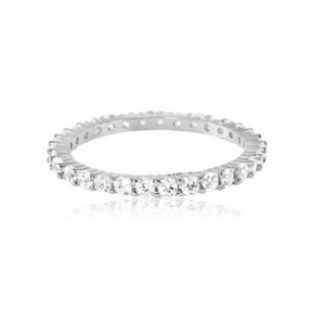 Silver Eternity Ring