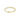 Dainty Baguette Bar Half Eternity Band | 14k Yellow Gold