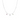 Three Birthstone Charm Necklace | Sterling Silver